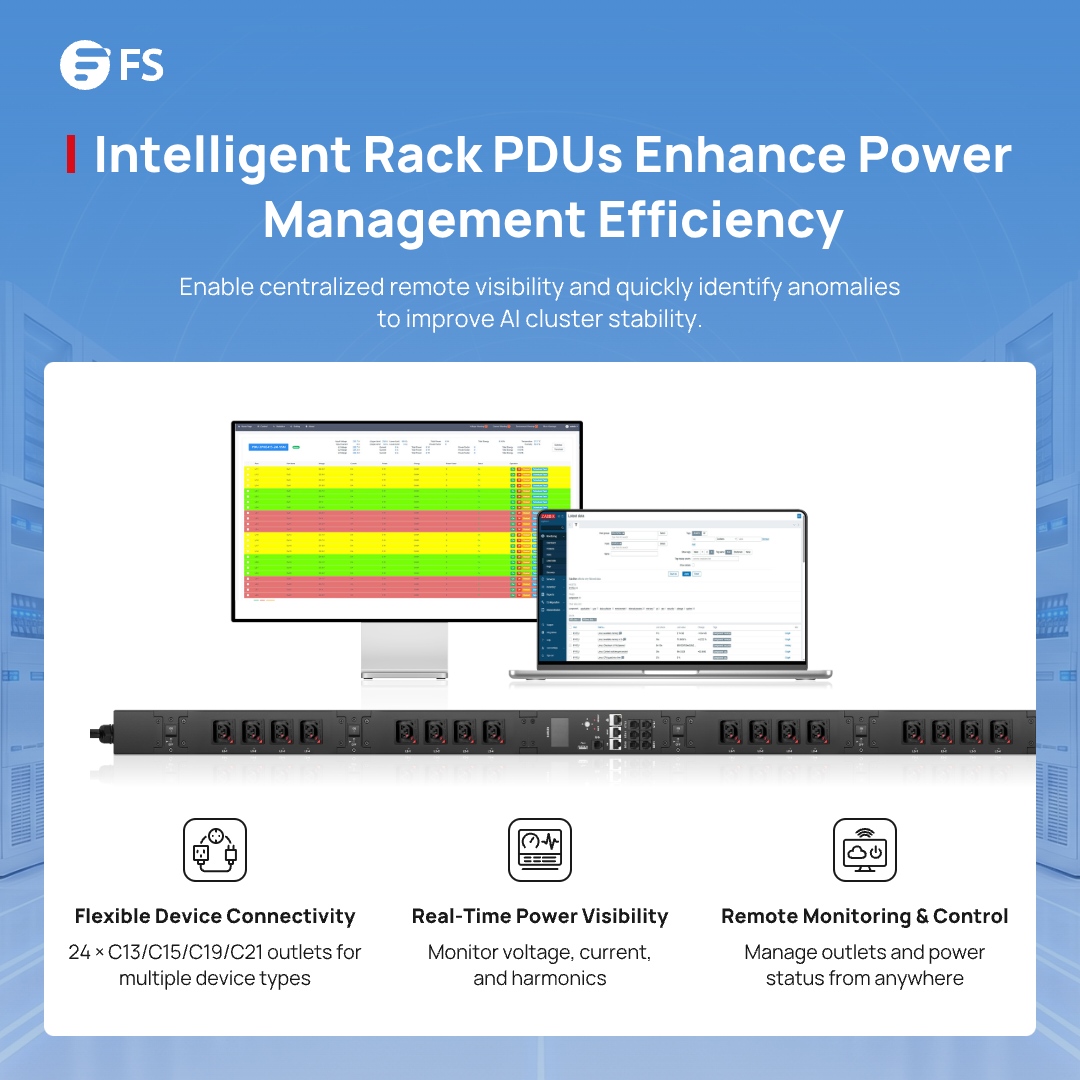 FScom_inc's tweet photo. Upgrading to NVIDIA HGX #B200? Scale Your power with compute. FS AI Cluster #PowerSolution delivers N+1 redundancy, intelligent monitoring, space optimization, and scalable power capacity for high-density #AI deployments and long-term growth.
🔗 Explore: https://t.co/nxqFZ9JyIO https://t.co/oNIBY4Il91