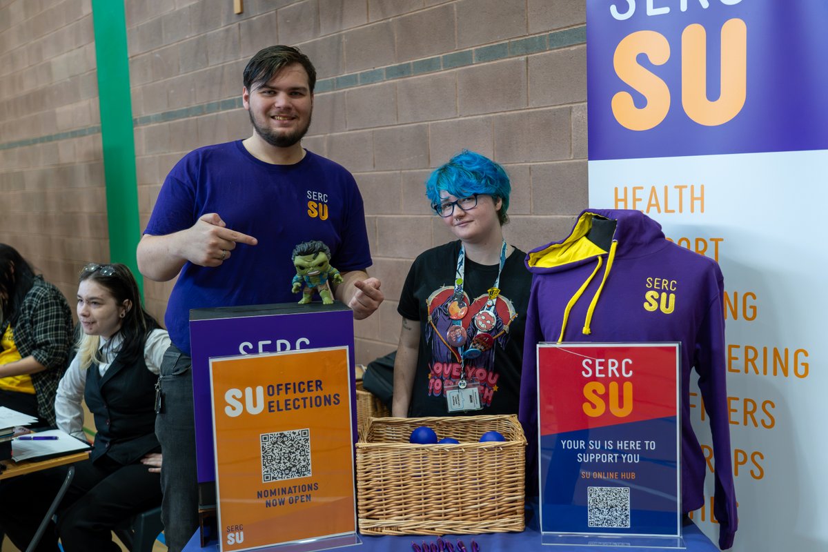 S_ERC's tweet photo. 🎉 Freshers’ Fairs fun at SERC!

Over 2,700 students joined the Students’ Union across our campuses to meet the team, discover support services, and connect with 40+ organisations, charities and local businesses.

https://t.co/Mg3AKz8wfv

#BetterOffAtSERC https://t.co/tDcHBjnOs9