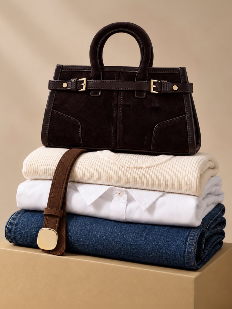 maxfashionMENA's tweet photo. The texture of the season? Suede.
Shop suede accessories starting from SAR 37.
#MaxFashion #MaxFashionMENA #AutumnFashion #AutumnStyle #NewSeason #NewCollection #AutumnCollection #SeasonalStyle #EverydayStyle #FashionForAll https://t.co/GKLKbVbKqW