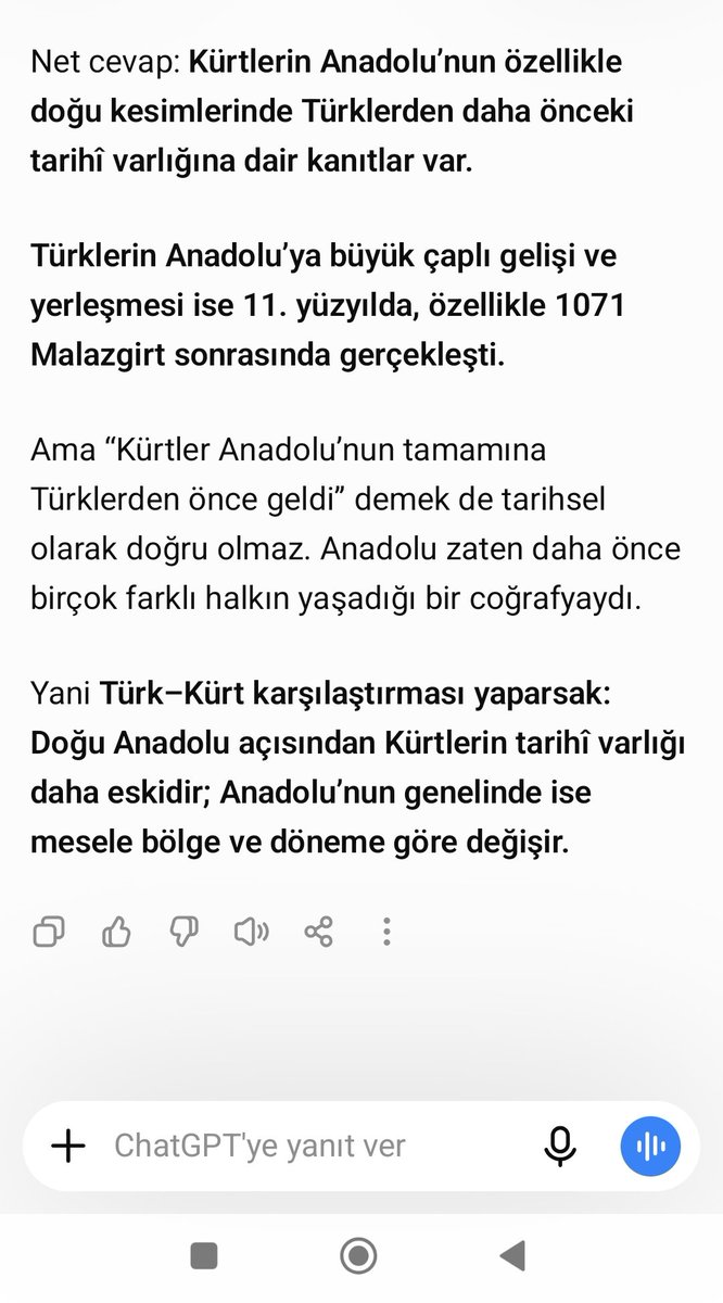 Amedkv's tweet photo. @Thedeepbenm @sadecebilalya 1071 de Anadolu'ya ayak basmış sın sen bir devşirmesin dalyrrk 
Bunu dünya alem biliyor https://t.co/TaSTCdl1h0