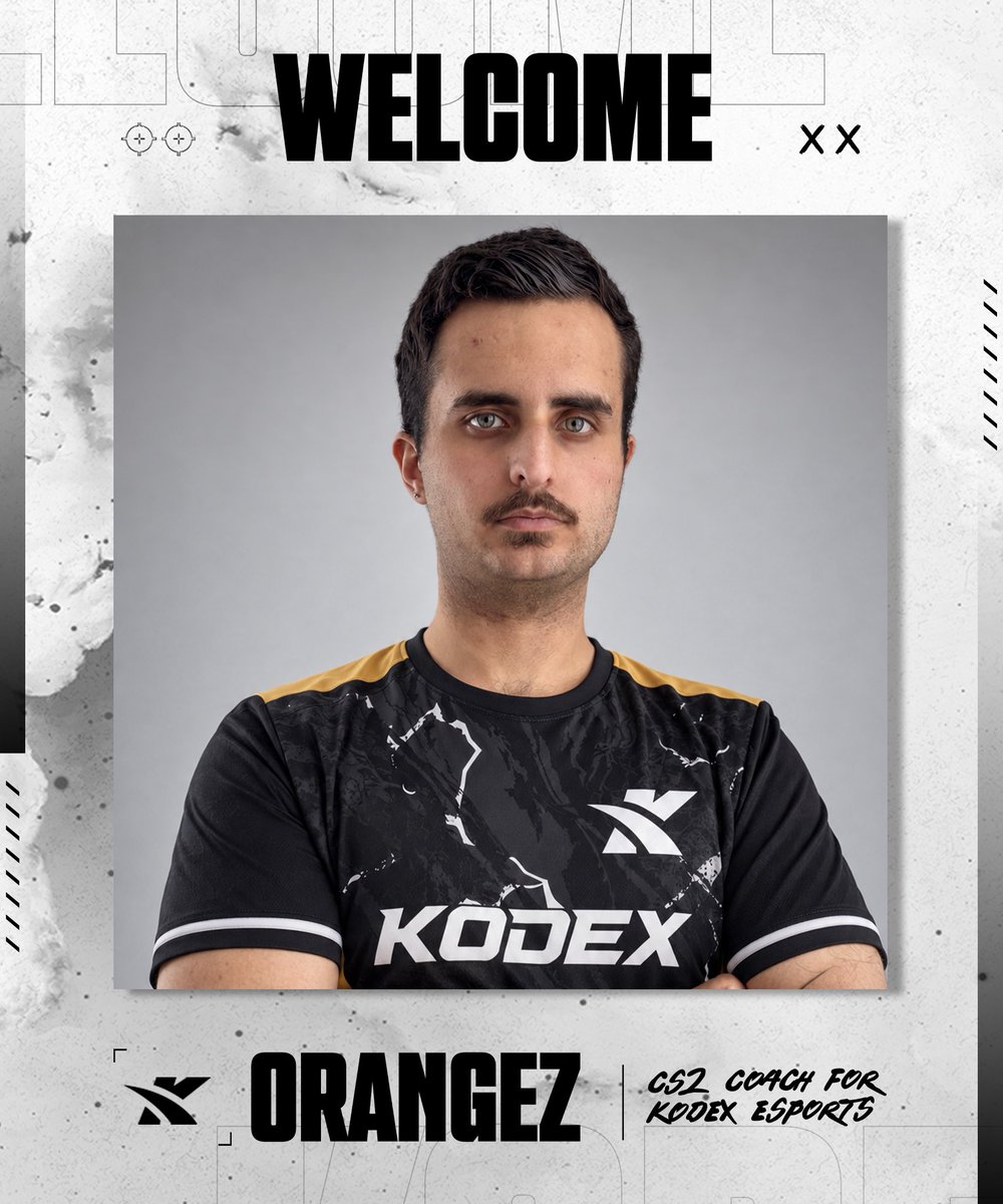KodexEsports's tweet photo. 🚨 Announcement 🚨

Kodex Esports would like to welcome @OrangeZ_CS as the new head coach for our CS2 roster.

#KXWIN https://t.co/ljE7RFTpy8