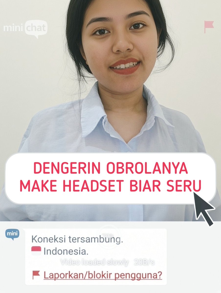 Anggi_ometv's tweet photo. main ome tv sambil curhat, asik juga https://t.co/uaw80VWGIQ