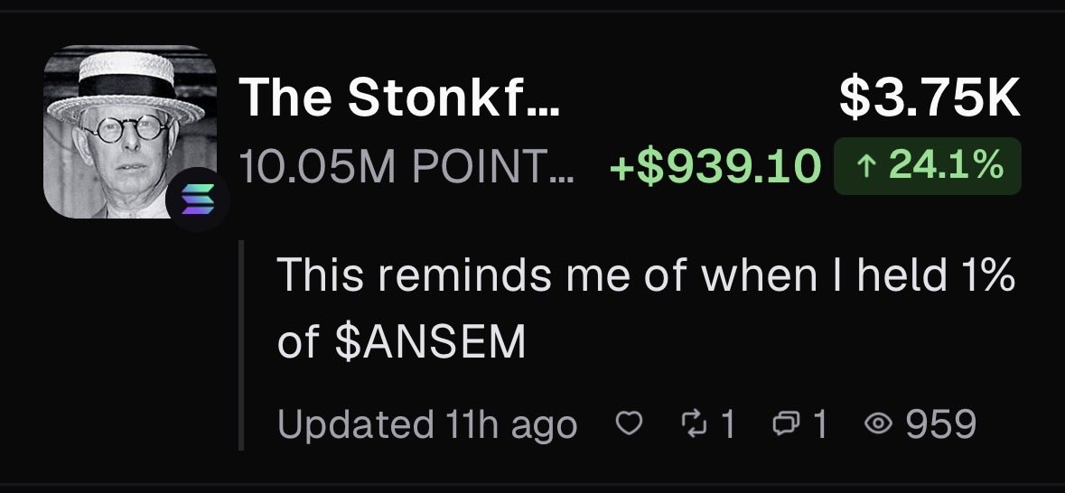 KING_sweeper's tweet photo. As long as @pointfarmcap does not sell and once @LaunchOnSF rips, WATCH OUT!!! He holds 73%

solana:6V7cF52p3eSkRuoVXnAryWVwoyS775DERenYPMMYBPxS https://t.co/bhyxf8KweD