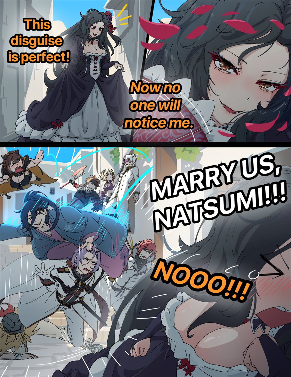 MayngoMay's tweet photo. Subaru's disguise https://t.co/k7cWa01ZEP