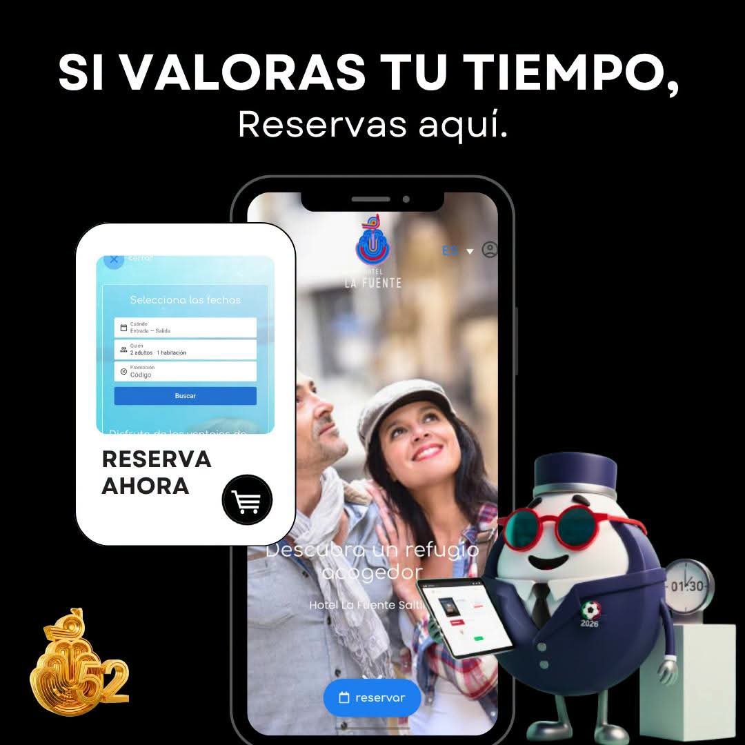 lafuentesalt's tweet photo. Olvida las apps, olvida los problemas🚫
Reservar en nuestra página web no solo es más rápido, sino que asegura que lo que ves, es lo que obtienes💯
¿Estás listo para un nuevo estándar en tus reservas?💻
#paginaweb #LaFuente #Hotelesensaltillo https://t.co/rl1Kj9CRTo