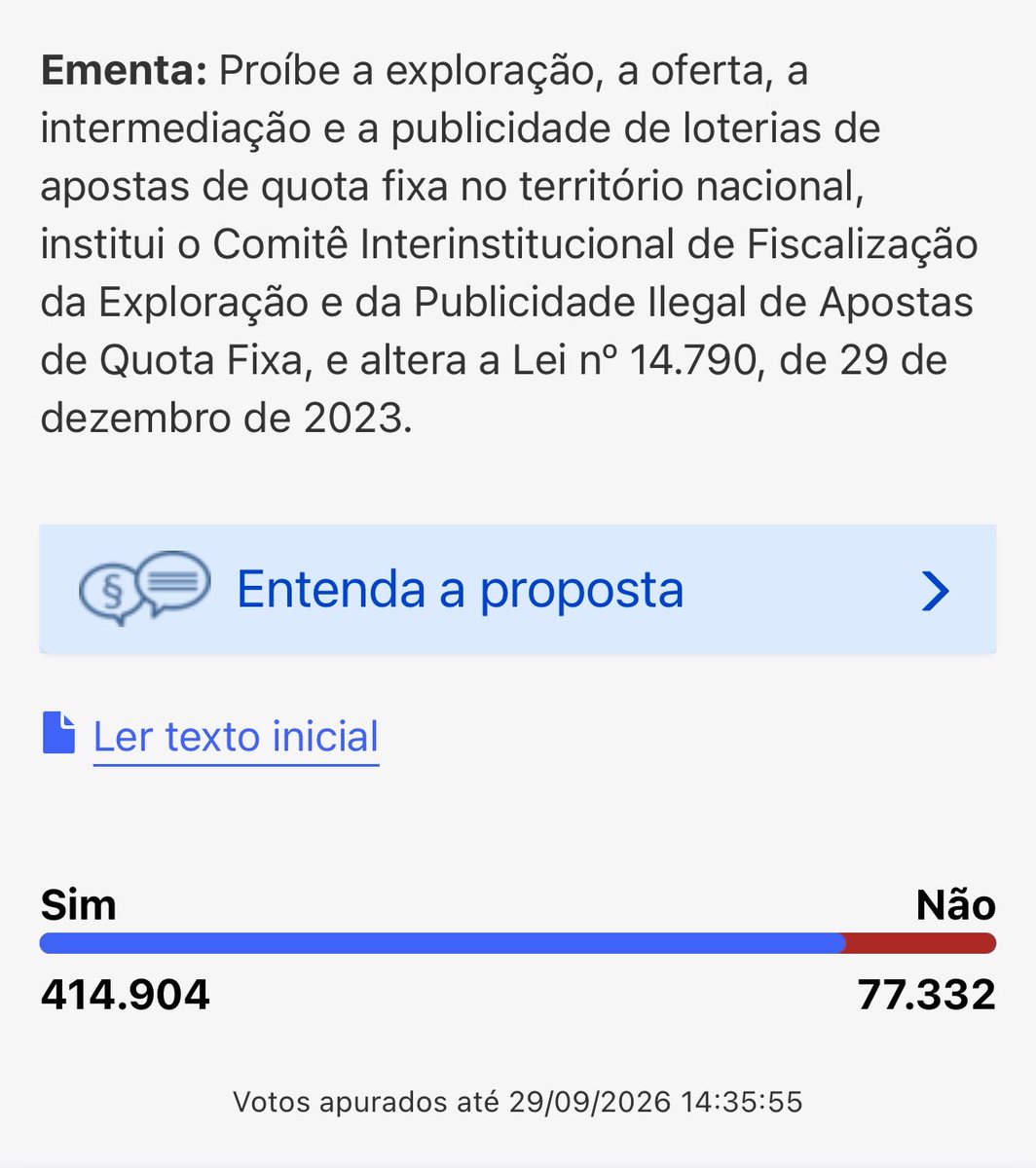Reenlsober's tweet photo. Sério: vai ficar MUITO FEIO se o Congresso Nacional derrubar a Medida Provisória contra as bets decretada pelo Lula! A MAIORIA da população brasileira é a favor do fim do tigrinho!! 

Vote SIM para fortalecer a luta contra as apostas!! https://t.co/BcMVSb9NOz https://t.co/7drr9G1jiL