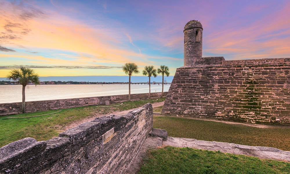 RepRutherfordFL's tweet photo. In 1672, Florida Governor Manuel de Cendoya thrust a shovel into the ground to begin the fortification of St. Augustine. Since then, the fort has served as a monument to the First Coast's robust history and resiliency. The 20-acre site stands proud as the oldest and largest masonry fortress within the continental United States.

Happy 354th birthday to Castillo de San Marcos!