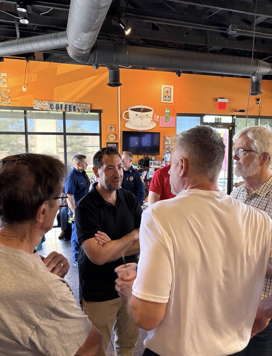CommishNaft's tweet photo. Happy National Coffee Day ☕️ Through the years, I’ve enjoyed hosting my Coffee &amp; Conversation events at local cafes around District A! https://t.co/0tcbsugPVf