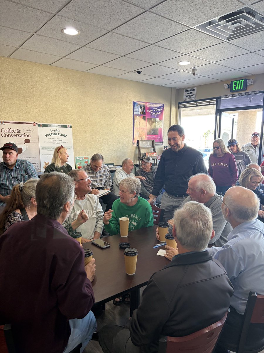CommishNaft's tweet photo. Happy National Coffee Day ☕️ Through the years, I’ve enjoyed hosting my Coffee &amp; Conversation events at local cafes around District A! https://t.co/0tcbsugPVf