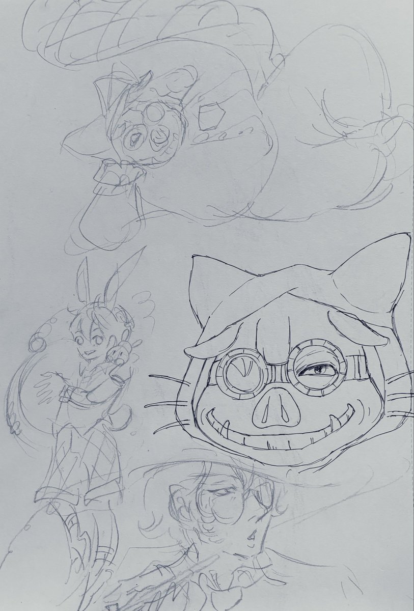yotaro_risu's tweet photo. 1人ずつ描いたのをコラージュ https://t.co/6AiLmJGHk4