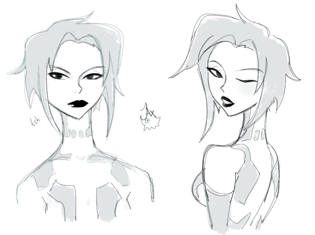 jaxbeetle's tweet photo. I like her with choppy hair https://t.co/BR1YTlAEk3