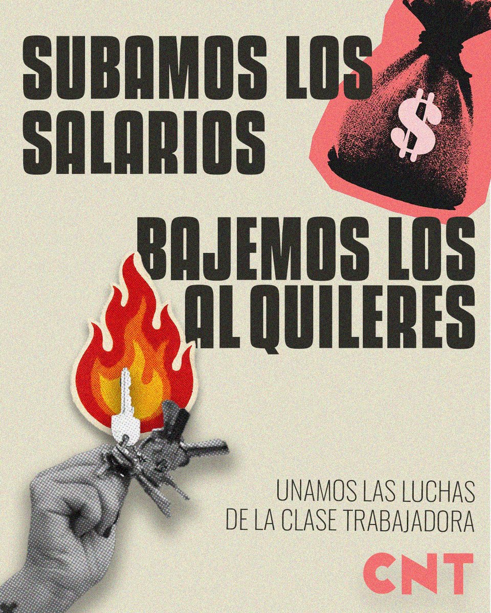 CNT_Gr's tweet photo. 🏴💥

¡Desde nuestra casa hasta nuestro puesto de trabajo!

Unamos las luchas de la clase trabajadora. https://t.co/4ZbVOFH2E8