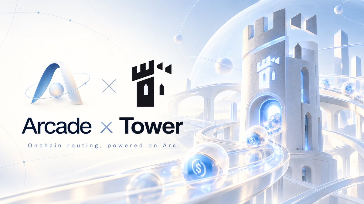 arcadeofarc's tweet photo. Arcade now buys reward inventory through @tower_exchange! 

Every prize in the machine is bought on the open market first. That's meant five hand-built routes across five venues, three of them reverse-engineered from raw transactions because nothing documented them.

Now it's one call — with a slippage floor.

Thanks @GbiayeB for the support! 

Play: https://t.co/Xt1EIfJIap