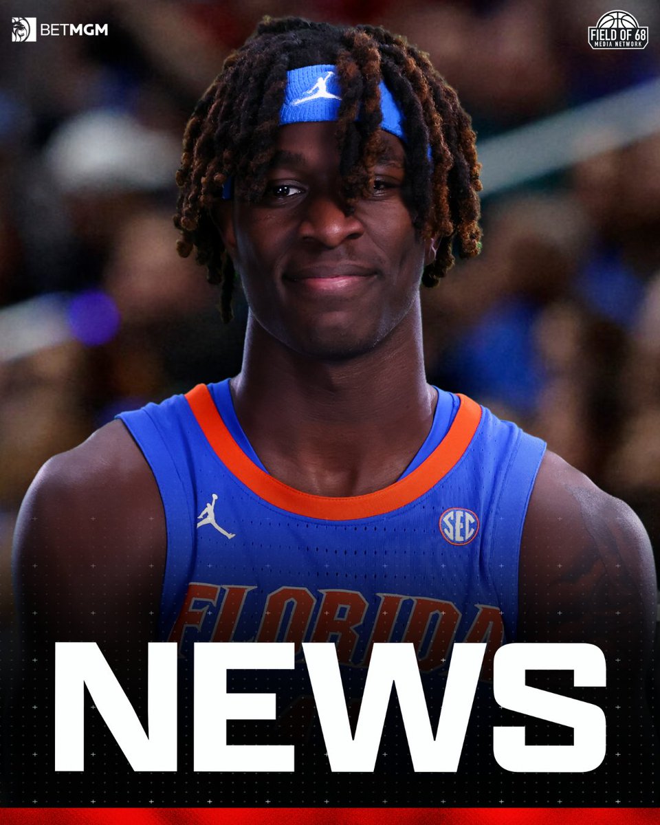 TheFieldOf68's tweet photo. NEWS: A Florida judge has granted an injunction to Denzel Aberdeen, making him (currently) eligible to play for the Gators this season, per @nwblackmon