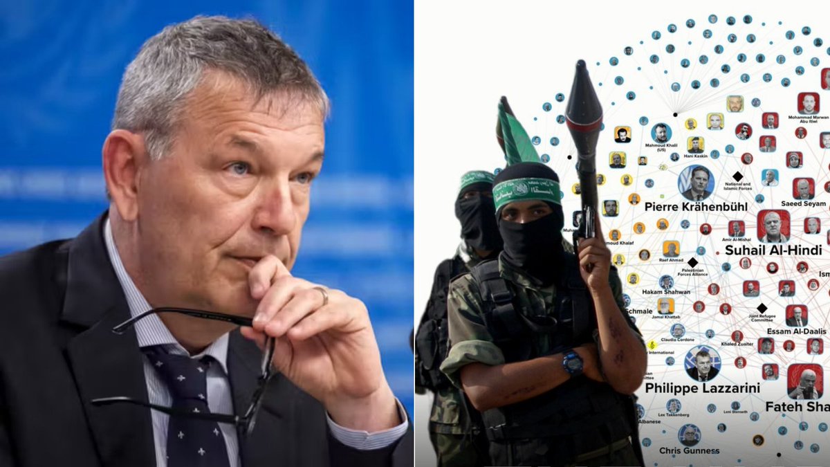 UNWatch's tweet photo. BREAKING: The U.S. State Department has just blacklisted three more UNRWA “teachers” who participated in the October 7th massacre and took Israeli civilians hostage. All three UNRWA terrorists were previously identified in UN Watch’s map of the UNRWA terror network. 🧵