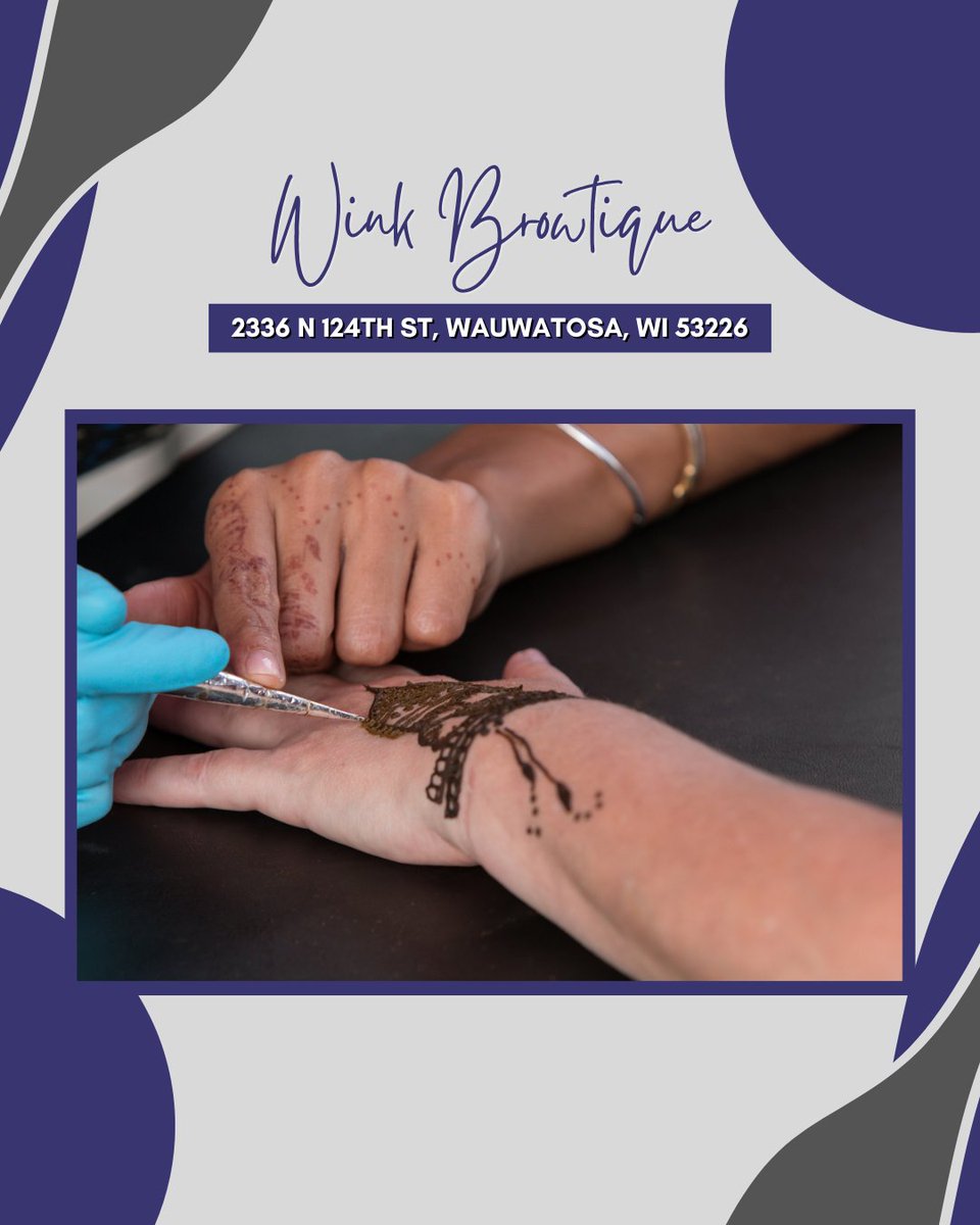 Winkbrowtique's tweet photo. We create beautiful henna designs that add a personal touch to every special moment. Our detailed artistry brings elegance to your look. Book your design today and let us create magic!
#Henna #HennaArt #MehndiDesign
https://t.co/u9VeAqNJcP https://t.co/lm8T6LROX4