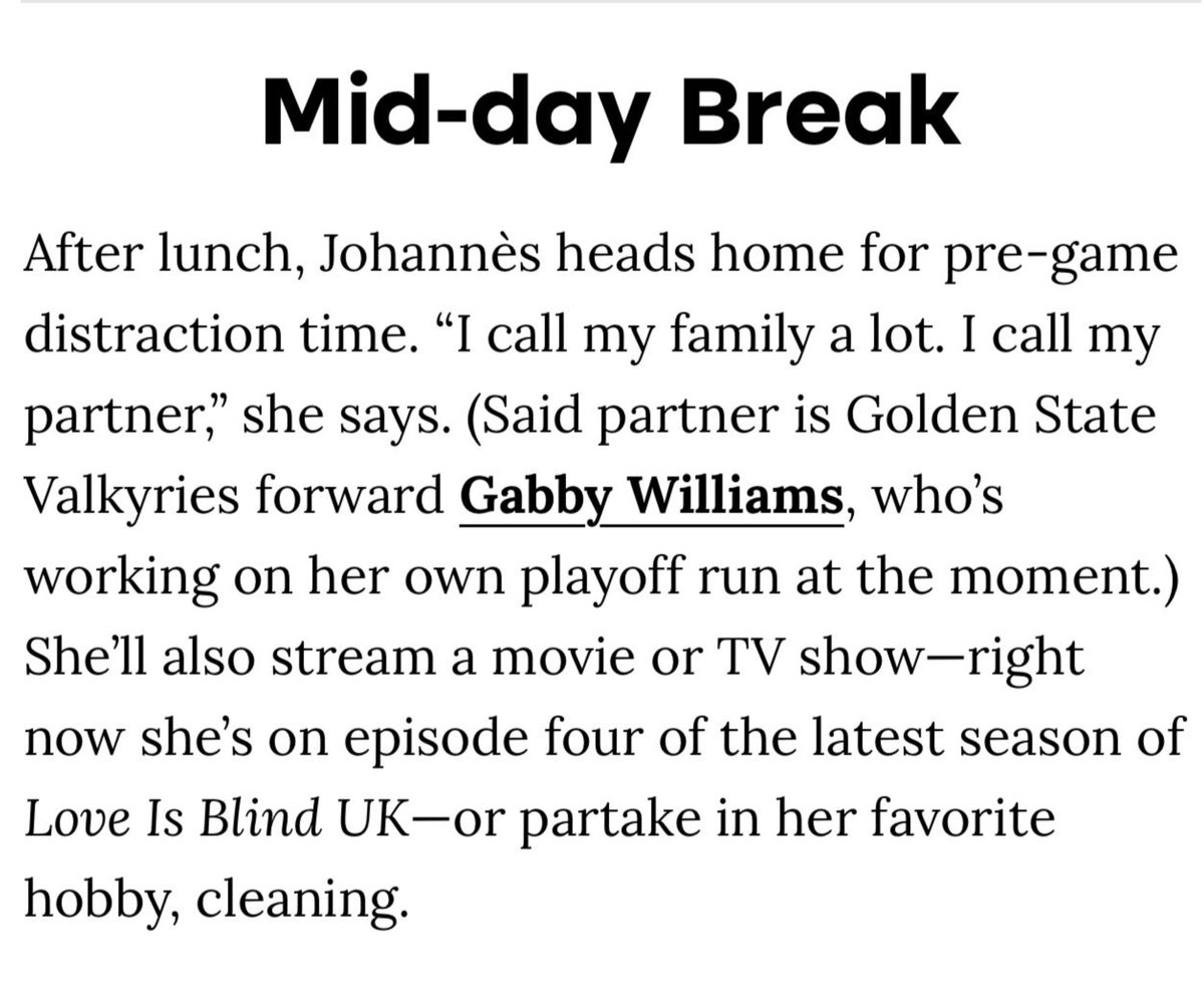 mjsland23's tweet photo. thinking about how Marine and Gabby officially called eo partners for the first time both in interviews https://t.co/t2sRY67jIf