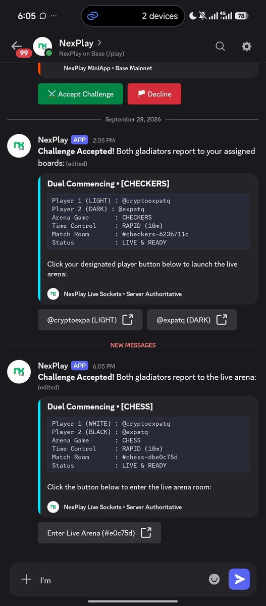 ExpatQ3's tweet photo. First phase of the @NexPlayGame Telegram Mini App coming soon. 👀

Been a long week, but we’re making progress:

1. Discord bot 90% done, gearing up for production.
2. Telegram Mini App almost done.
3. Tournament testing first phase starts this week.

We’re getting closer. 🎮 https://t.co/VawyvZb90R