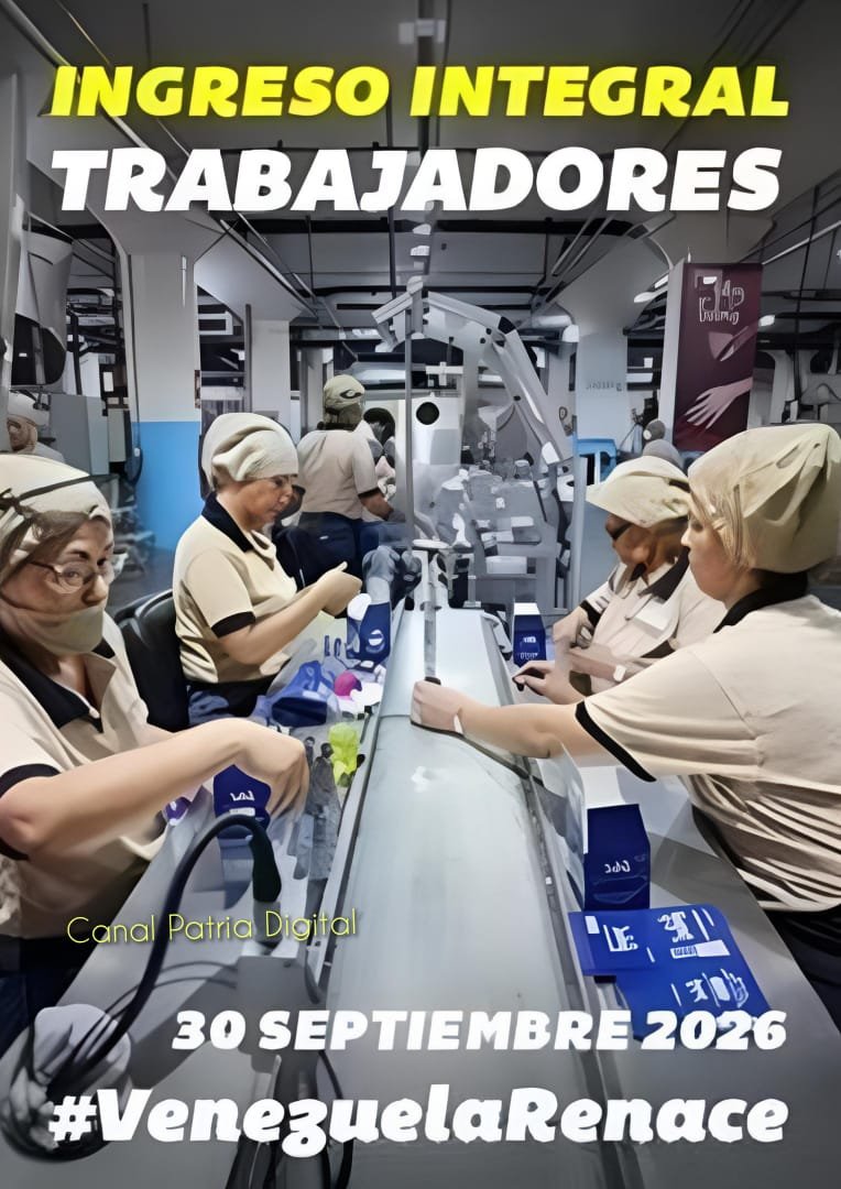 canalpatriadig's tweet photo. 🔴 AHORA|| Inicia el pago del Ingreso Integral de los trabajadores septiembre 2026, (segunda parte) a través de la Plataforma Patria para los trabajadores de la administración pública.

Monto: 42.750,00 Bs

🌍📡 🇻🇪  𝗖𝗮𝗻𝗮𝗹 𝗣𝗮𝘁𝗿𝗶𝗮 𝗗𝗶𝗴𝗶𝘁𝗮𝗹. https://t.co/4nX5DMeX6Z