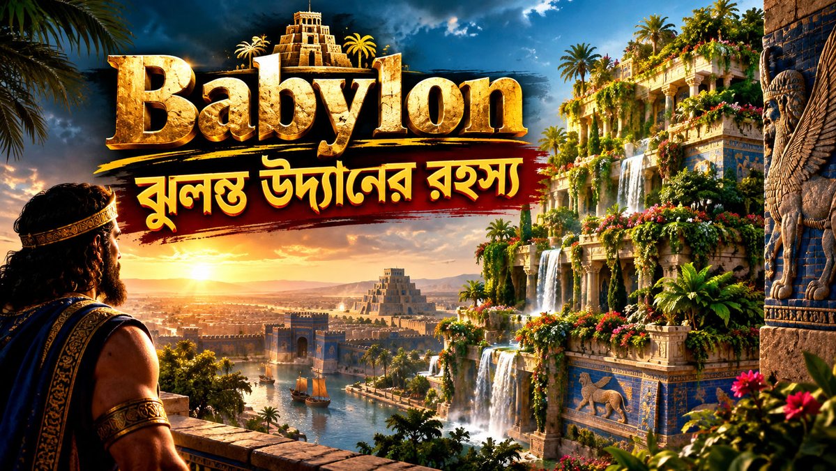 ratercithi's tweet photo. কোথায় হারিয়ে গেল ব্যাবিলনের ঝুলন্ত উদ্যান? | Ancient Babylon Mystery

প্রাচীন বিশ্বের বিস্ময়গুলোর তালিকা��় এই রহস্যময় উদ্যানের নাম বহুবার উঠে এসেছে। কিন্তু সবচেয়ে আশ্চর্যের বিষয় হলো- 
👉 বিস্তারিত https://t.co/KiYl4IwORq

#Babylon  #mystery https://t.co/7V1zGgBZCk