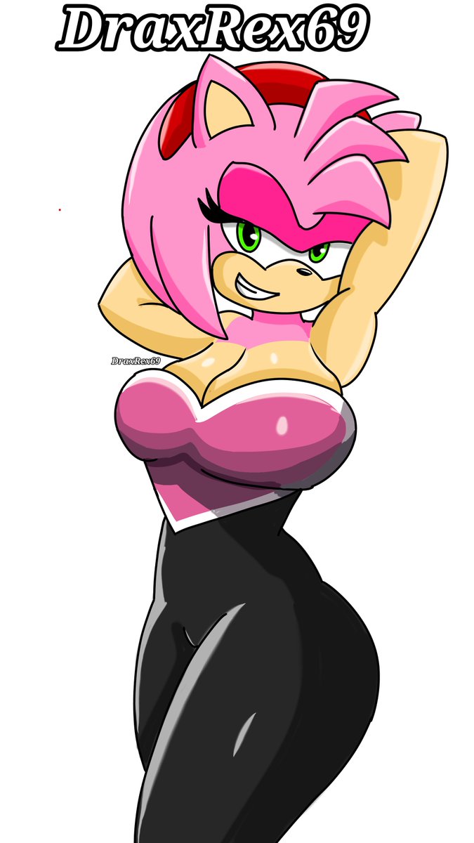 DraxRex69's tweet photo. Finished drawing - Amy le robó el vestido a Rouge 👀 https://t.co/nH1HM4ZkJ3