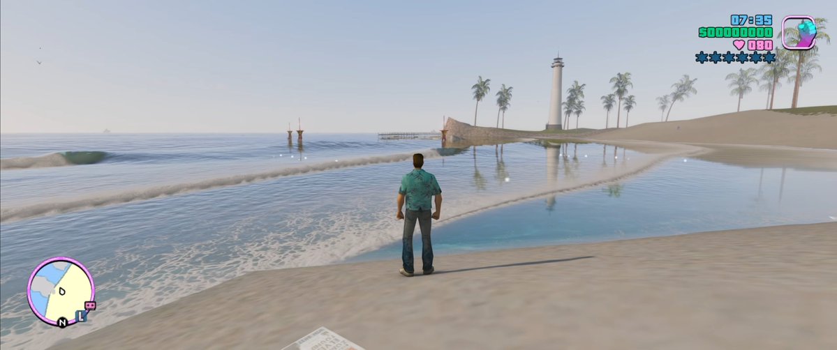 FamiliaMixMods's tweet photo. Jéssica Natália, numa engine de 2002, conseguiu fazer gráficos melhores no GTA Vice City (não é reVC) que GTA Trilogy com milhões de dólares,  Unreal Engine e assets comprados.

https://t.co/cc01ecJDL7

Disponível no Patreon dela dia 5 de Outubro. https://t.co/OHDDojLCSL