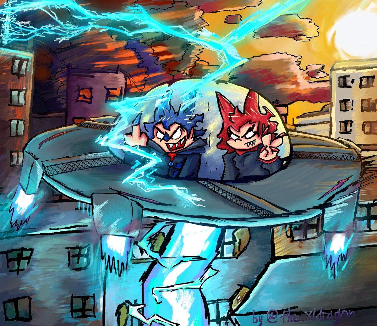 the_xldragon's tweet photo. Cassandra and Damien in the UFO! ;)

Cassandra and Damien after the invasion leaving the Earth because Pico and Otis gave them a fight!

#fnfcassandra #fridaynighfunkin #picoschool #picoscousin https://t.co/o5dypAh4u4