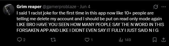 VivvviM's tweet photo. @gamerproblaze @Oni_Chuu You a unfunny fag https://t.co/2jDPs9cOGY