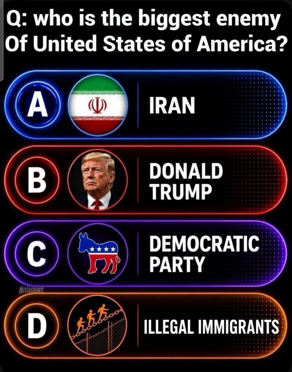 elonrocketMre74's tweet photo. Who has caused the most harm to America? 🇺🇸 https://t.co/Mef5gLjMqZ