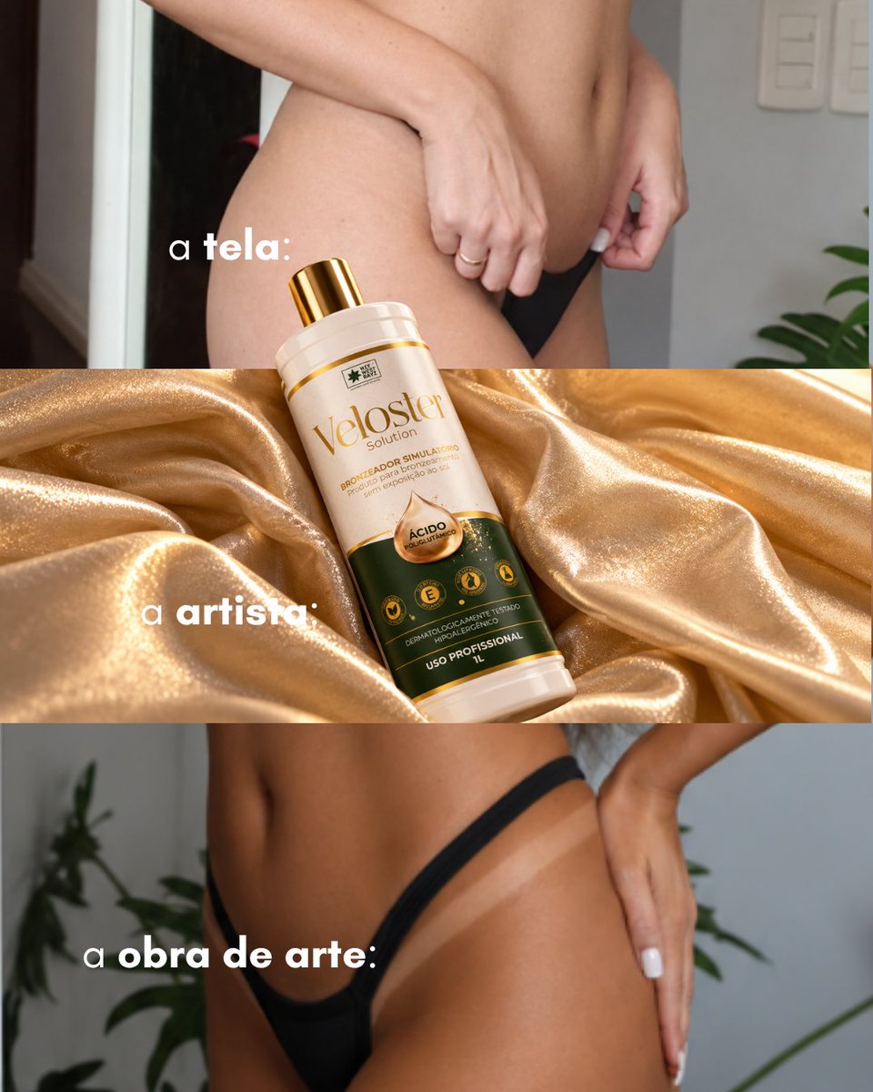 keywestrayz's tweet photo. Antes e depois que fala por si. 🤎

Técnica + alta performance com Veloster para resultados mais uniformes e precisos.

Quer conhecer a nova Solução Bronzeadora da KWR? Fale com uma de nossas consultoras.

#Veloster #BronzeamentoAJato #KeyWestRayz https://t.co/fgKGFsXEBf