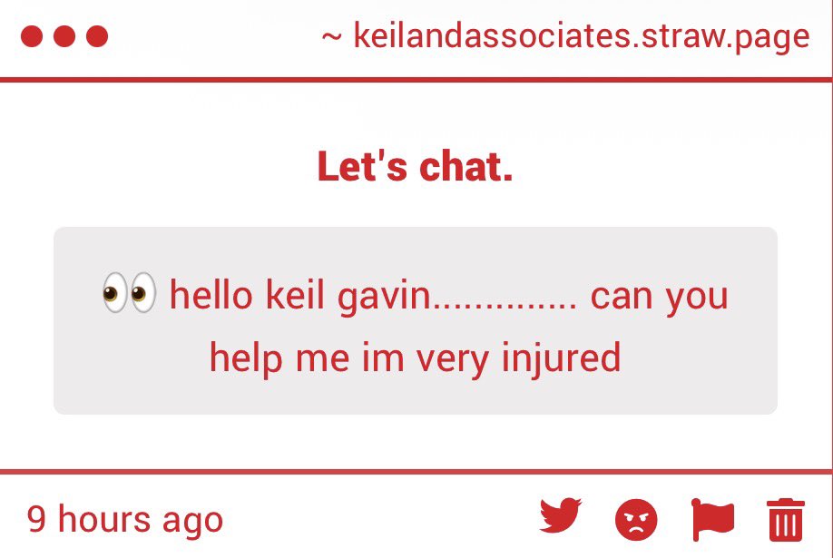 KeilGavin's tweet photo. Please contact me privately in more detail regarding your situation and I will do my best to aid you. https://t.co/EBTikfqGdP