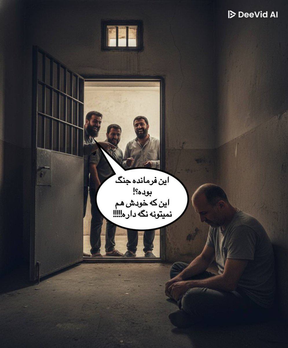 ghasemsabz's tweet photo. در غذای حاج داوود کریمی مسهل می‌ریختند که در سلول انفرادی، لباسش را آلوده کند. بعد بازجویانش می‌آمدند و مسخره اش می‌کردند که وضعیت فرمانده را نگاه کنید….
یک نمونه از بلاهای که در سلول های انفرادی ج ا بر سر مردم میاوردن… https://t.co/lGpn4Fpx5q