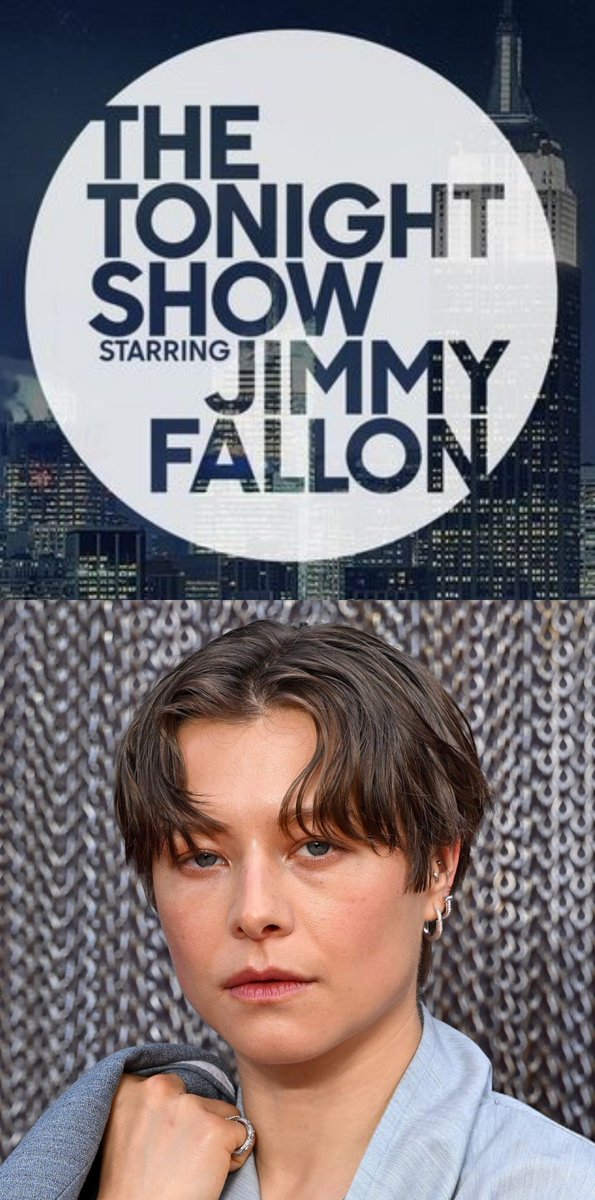 EmmaDsupremacy's tweet photo. Emma D’Arcy is scheduled to appear on "The Tonight Show Starring Jimmy Fallon" on Tuesday 6th October 2026 https://t.co/4luPTuY8Hr