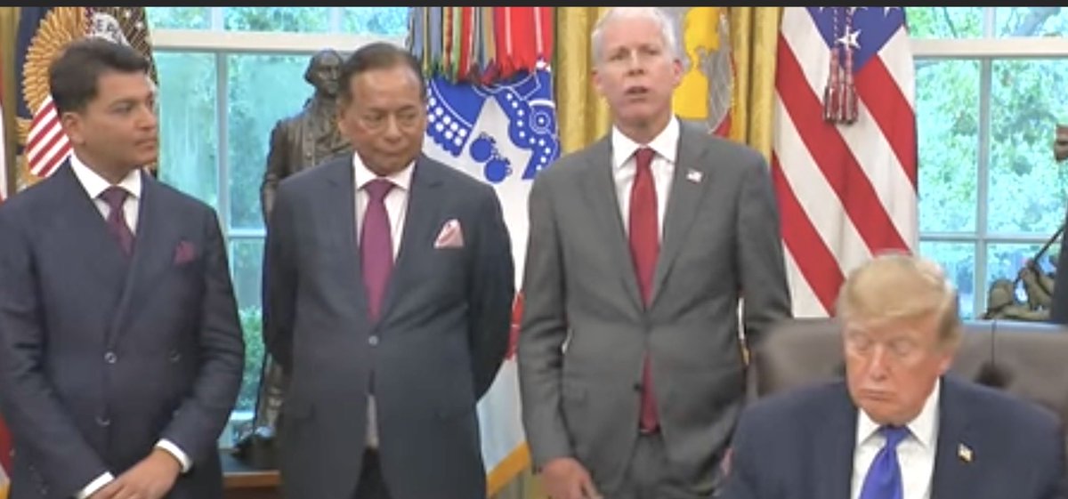 Prakashukla's tweet photo. #Essar Group has announced the largest steel plant ever built in #USA.

President #Trump made announcement himself in White House regarding total #investment of 18 billion dollars related to #steel plant. 

Congratulations to Ruia Family &amp; Essar Group. 

#industry #manufacturing https://t.co/DJToTqChFu