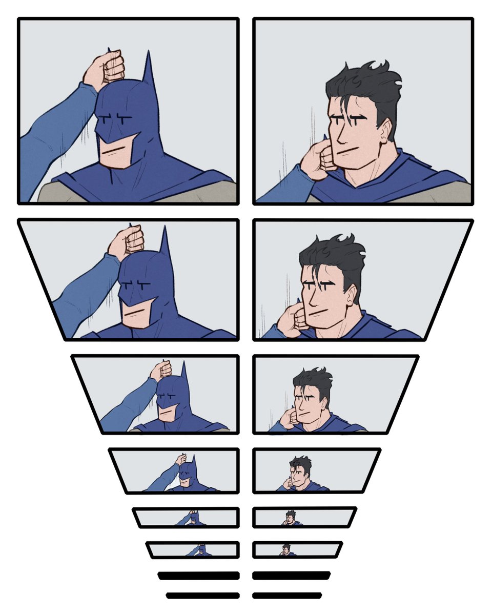 Ghostiefur's tweet photo. Accidentally dating part 2 (part 1 is previous post) #superbat https://t.co/Rj5JvhAIkQ