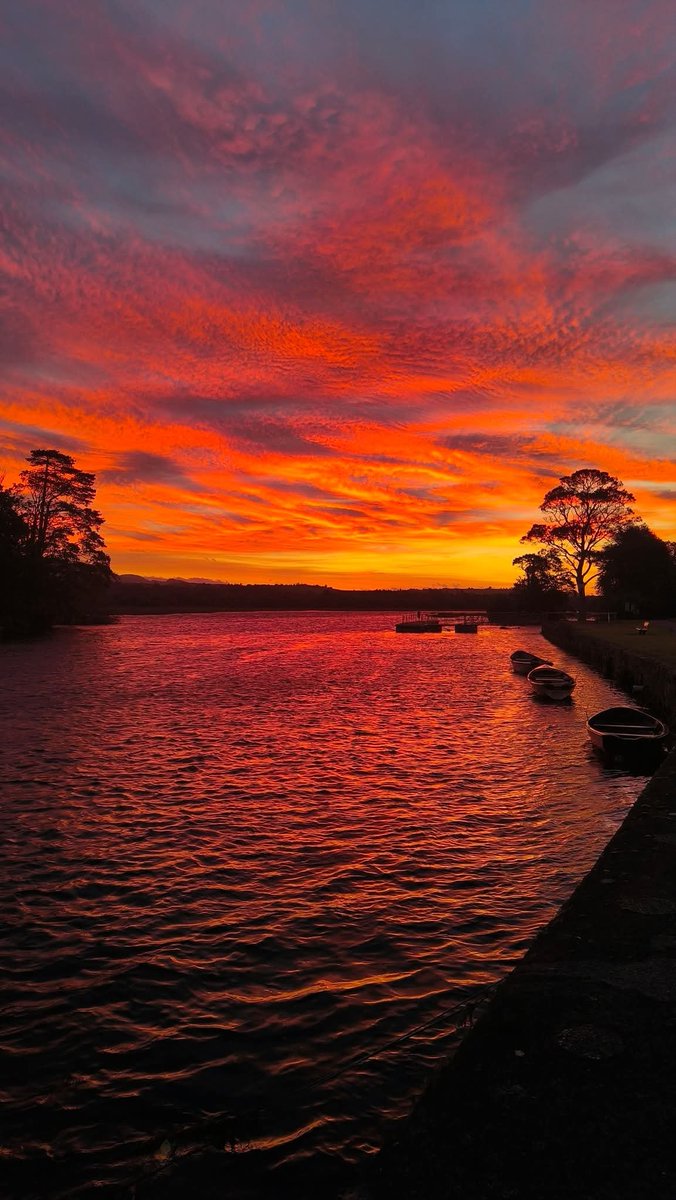ThisIsIreland3's tweet photo. Red sky in the morning......🔥🔥🔥🔥
📍Garavogue River, County Sligo - Ireland ☘️
📸 Johnny Toner
#Sligo #Ireland #Redsky #Sunrise #Garavogueriver https://t.co/6pyfuD3DPp