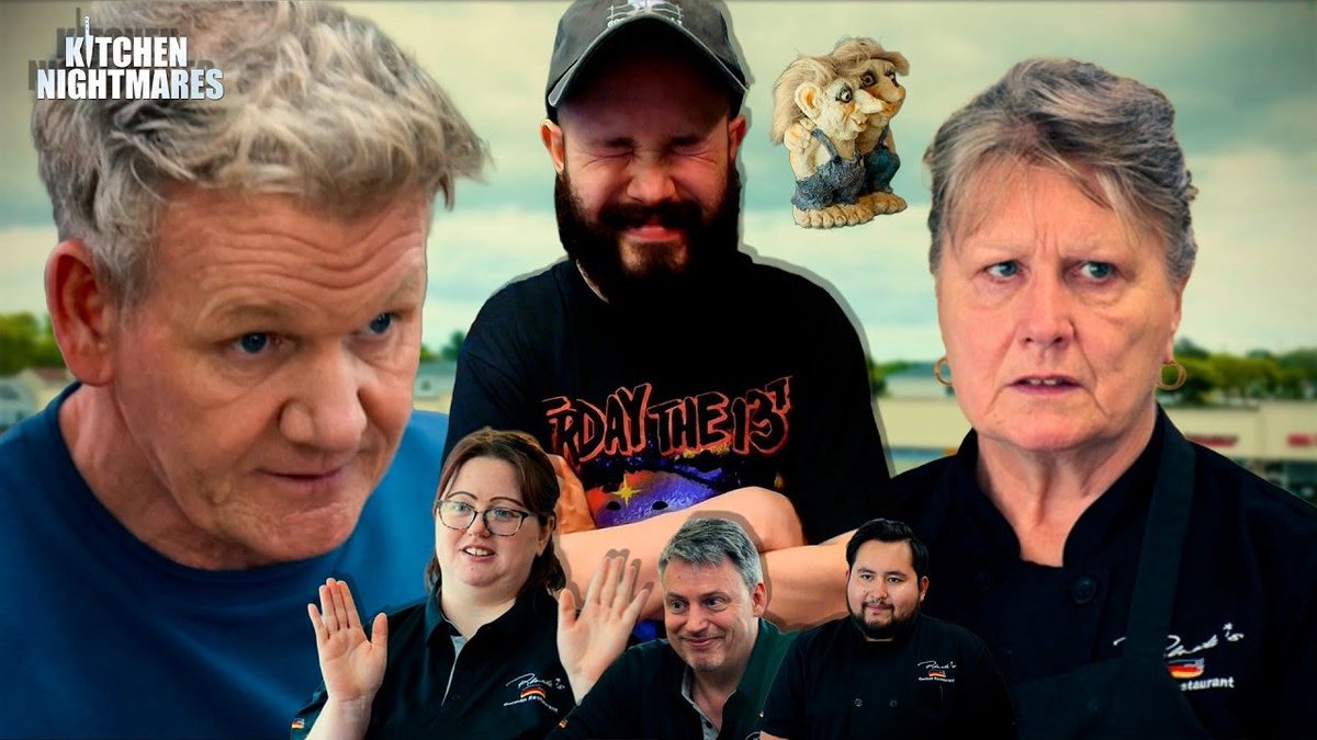 Notjeromeking's tweet photo. Stubborn & Scary! - Renate's German Restaurant - Kitchen Nightmares
https://t.co/WH4UhBINpW
#gordonramsay #kitchennightmares #youtube https://t.co/kxaZmPi599