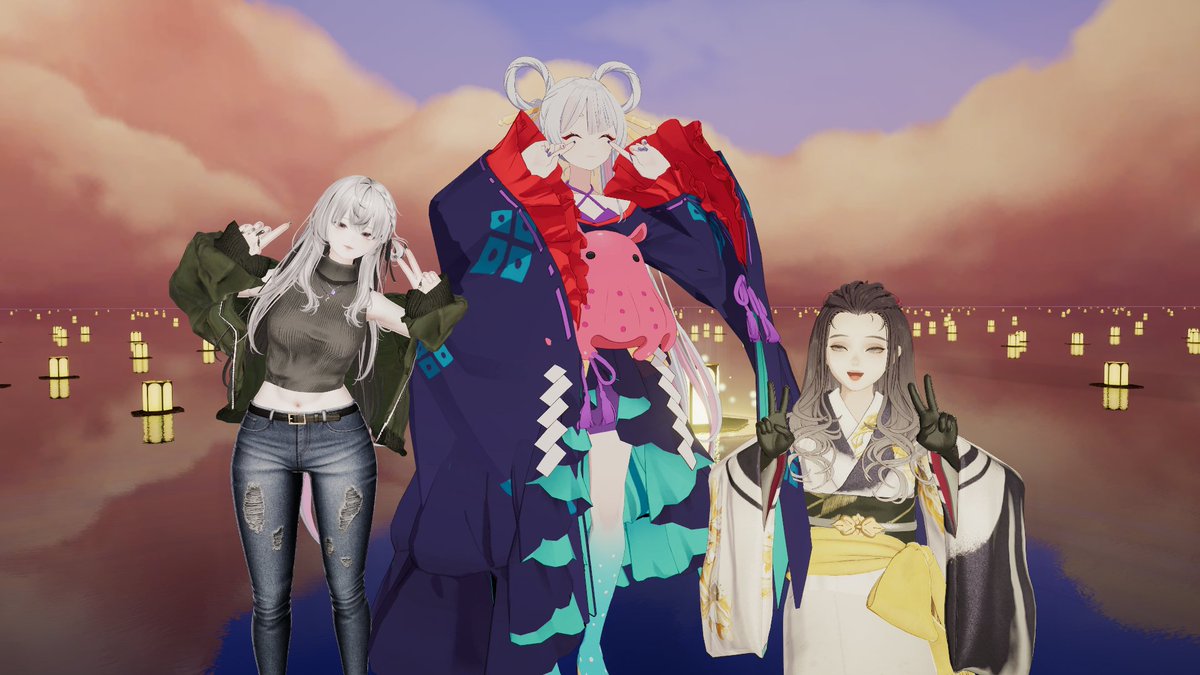 ZuotianG's tweet photo. 記念撮影！天ぷら！イケメンのサンプルでツーショ！ https://t.co/pxI6ejEOKS