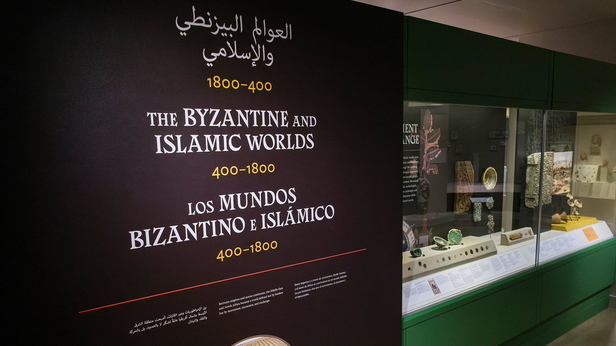 umichLSA's tweet photo. Last month, the Kelsey Museum opened its first permanent gallery in nearly two decades: “The Byzantine and Islamic Worlds: 400-1800.” 

The new gallery contains more than 100 objects—many of which have never been on permanent display. https://t.co/bUodwXL8x3 https://t.co/YHaYNYxipW