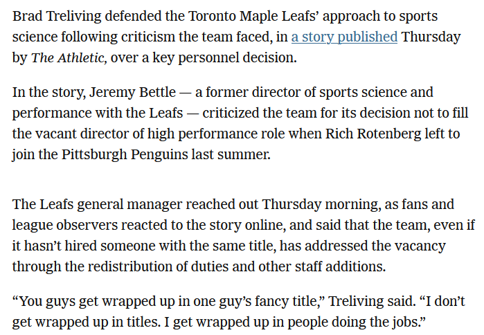 thundersuckles's tweet photo. it's hard not to be pissed off bc of how ubiquitous player safety issues are. last season the leafs were riddled with injuries bc of cost cutting. then there was the mcavoy situation. and the laundry list of injuries released post playoffs.

real men play through it though !!!! https://t.co/n0bJNZNREr