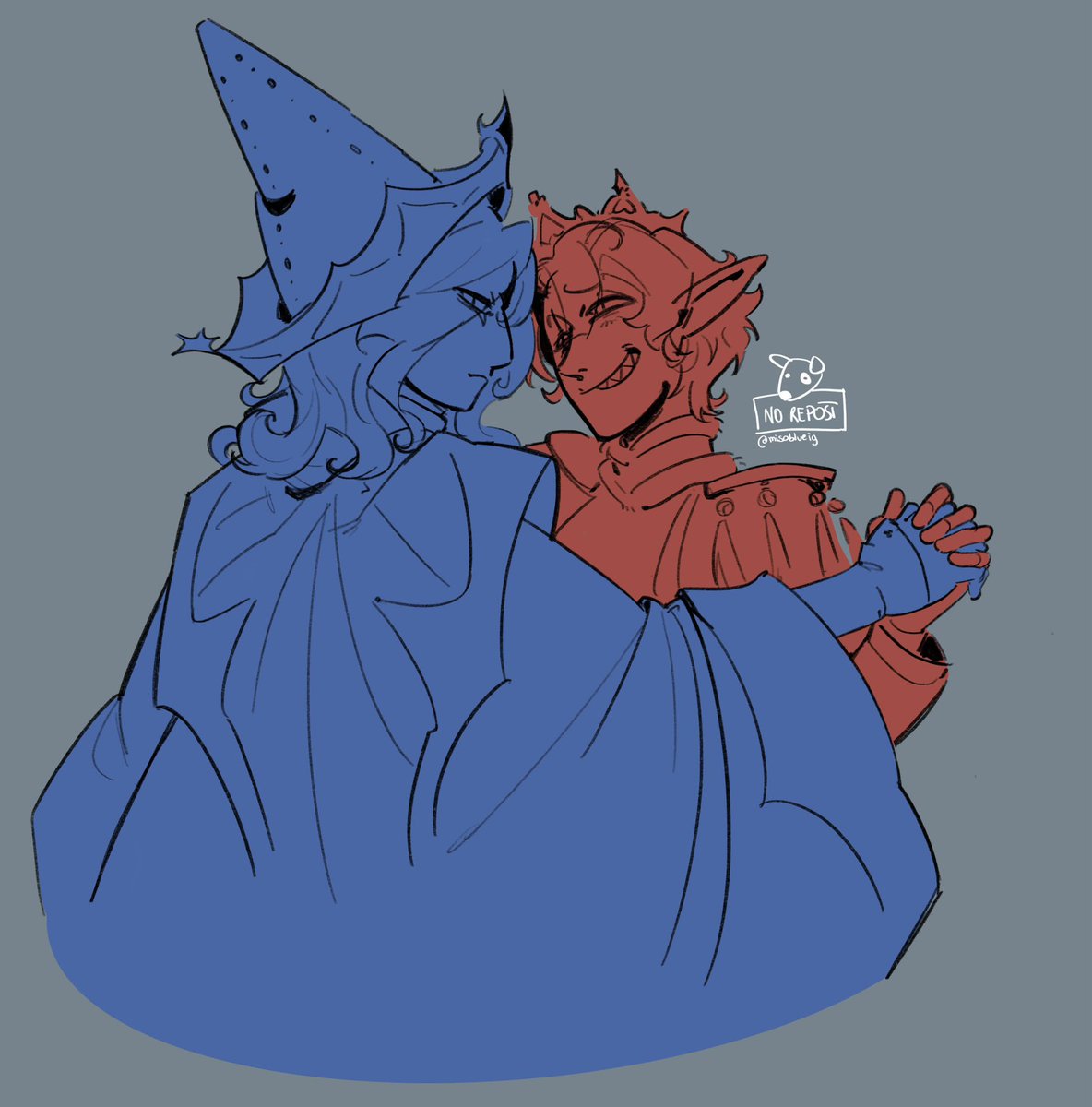misoblueig's tweet photo. "Can u draw ab-lib Ending and Truthless Recluse" -> your answer https://t.co/xDn1bxepxo

what if I told you I've been thinking about them in the last few days https://t.co/s1tX5X1aM9