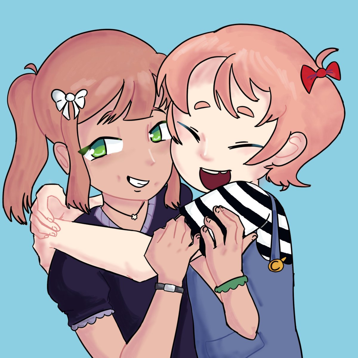 Maikiizkai67's tweet photo. #sayonika when they were kids because why not.
It's all i do 🥹
I hate coloring it💔💔 https://t.co/s6fKMpoum3