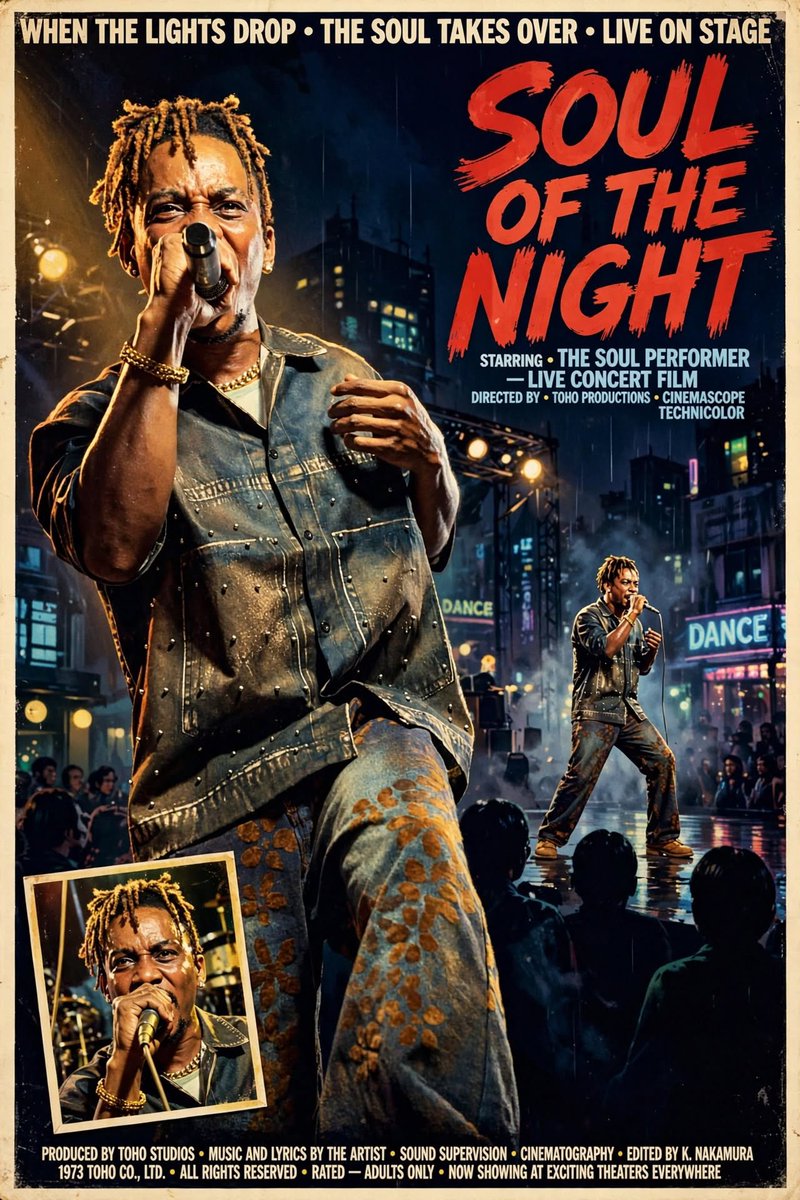 3plJay_'s tweet photo. Live on stage. Pure soul. No filter. 
SOUL OF THE NIGHT - Now Showing 🎬 https://t.co/LZWOJSLqg1