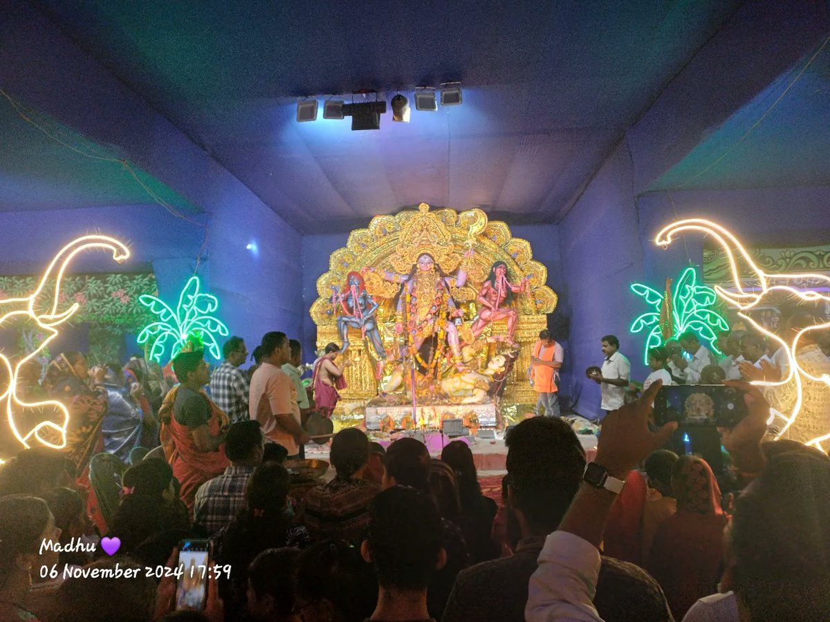 RonniArnio's tweet photo. Kali Maa festival—happy times and joyful moments. https://t.co/qogKt2GQzw