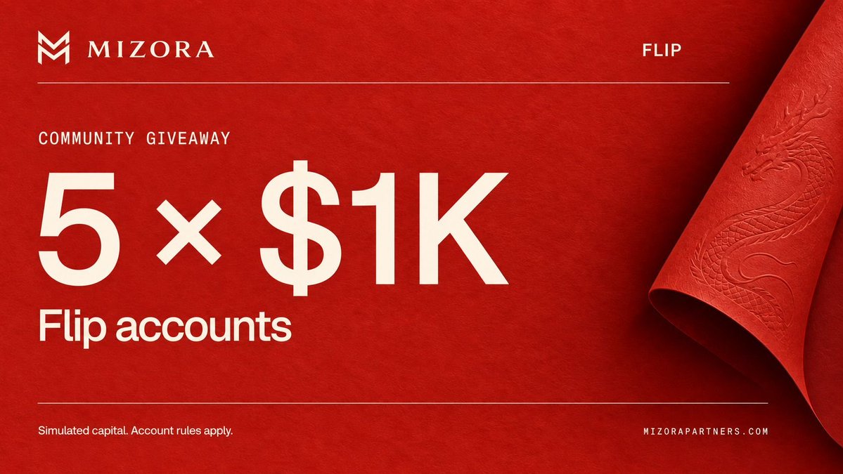 Najnur3910's tweet photo. 🎁 5x  $1,000 Account Giveaway Partnering with with @MizoraPartners  🎁

To participate 

✅ Follow:  @MizoraPartners @AntonsGBP @XauLegend &amp; @Najnur3910 

✅ Like, Retweet &amp; tag 5 friends 

✅ Join : https://t.co/lCgEqiOVpm 

End in 5 days https://t.co/KNesCaIlUt
