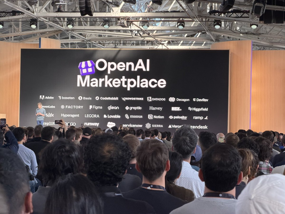 PaulSolt's tweet photo. OpenAI is shipping a ton today!

Thanks @sama 🙏

@OpenAI @OpenAIDevs https://t.co/EGbTYIiLs3