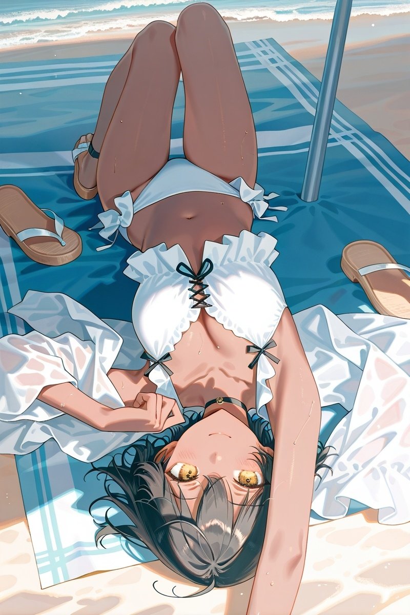 filthyAIcasual's tweet photo. Tomboy Tuesday! And on Tomboy Tuesday, its summer every day! 
#Tomboy #summer #swimsuit https://t.co/wz0y4RCkmk