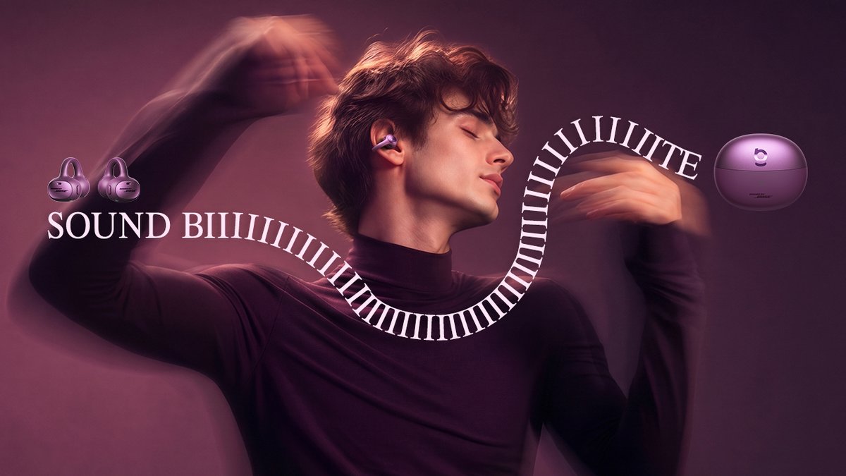 Baseus_Global's tweet photo. π One bite of the chorus. Then another.
Clip on. Now you're dancing. πΊ
Baseus Inspire XC1 Open Ear Clip-On Earbuds
Dark Cherry Edition. Available now. π
π https://t.co/RNmZ6kXbJu
#Baseus #BaseusDarkCherryCollection #BaseusInspireXC1 #SoundByBose #BaseusEarbuds #ClipOnEarbuds #iPhone18 #burgundy #newtrick