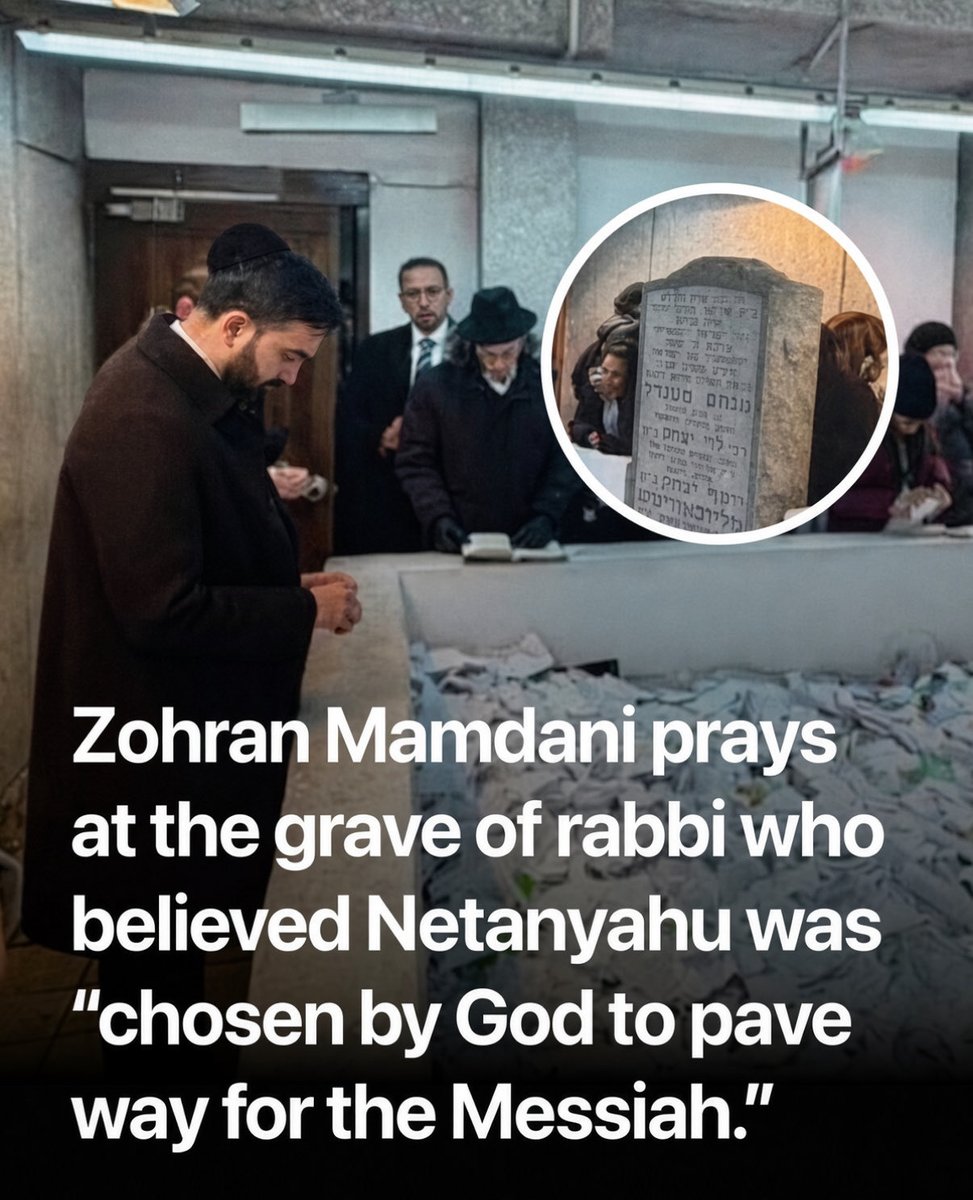 InevitableChina's tweet photo. “Why didn’t he arrest Netanyahu?” 

This is why.  

@ZohranKMamdani when you get to hell, tell Mendel Schneerson I said hi. https://t.co/EDJW9yIgQL