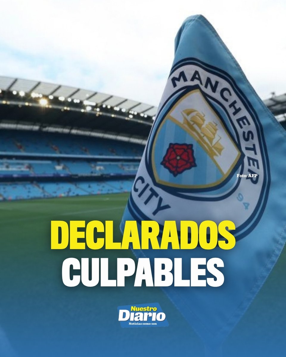 ¡EN GRAVES PROBLEMAS! ⚠️🏴🔵 La Premier League confirmó que el Manchester City ha sido declarado culpable de los cargos relacionados por las infr…